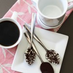 Good Eats: Chocolate Dipped Coffee Spoons