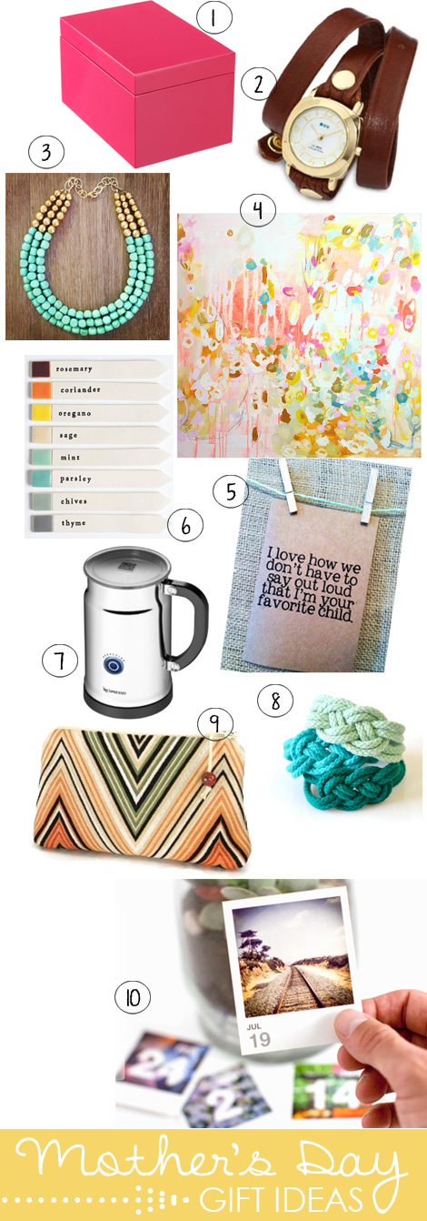 Mother's Day Gift Guide 2013 {Part 1} - Pepper Design Blog