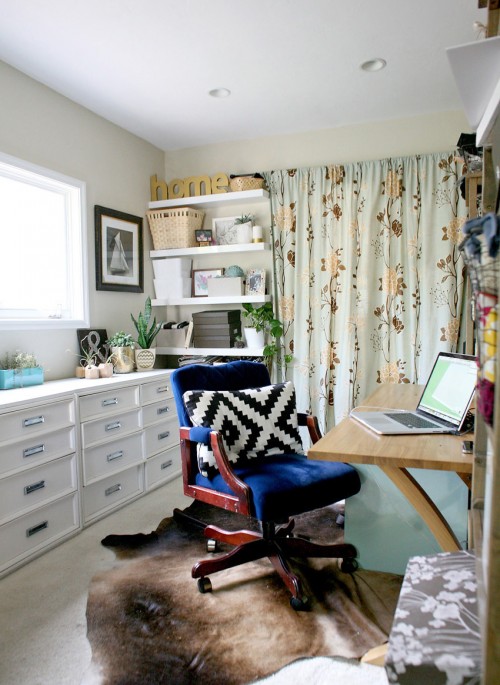 Home Tour: Office Space | PepperDesignBlog.com