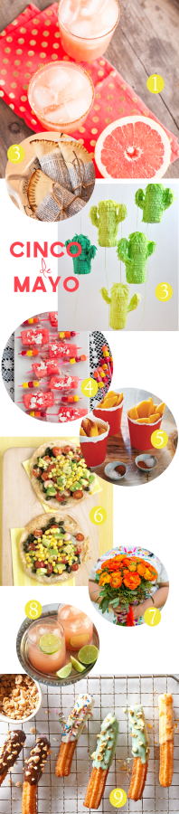 Cinco de Mayo Party Inspiration Board | PepperDesignBlog.com