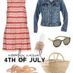 Wardrobe Style Board: A Casual 4th of July