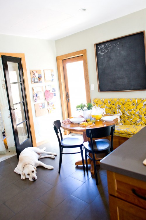 Kitchen Command Center - Cork Boards | PepperDesignBlog.com