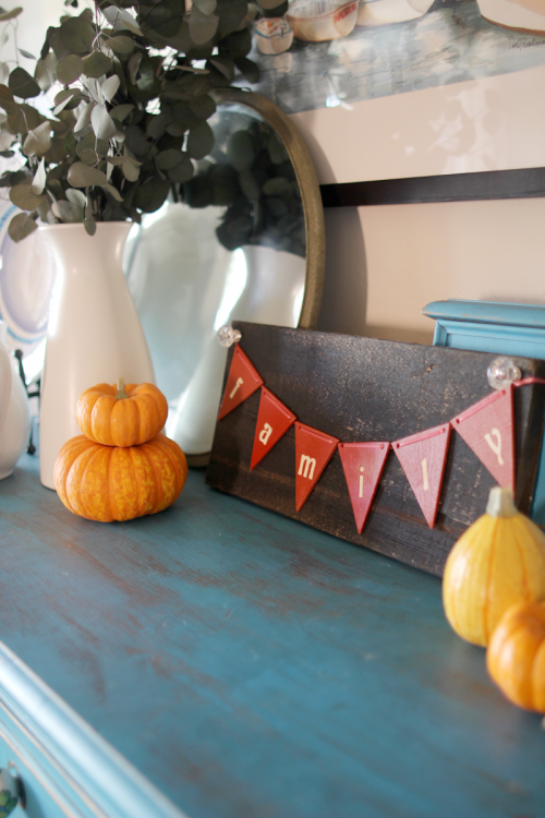 Our Home, Fall 2014 | Family Banner | PepperDesignBlog.com