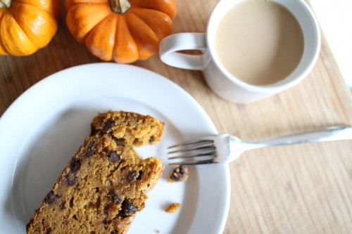 Best Pumpkin Bread (with chocolate chips) Recipe | PepperDesignBlog.com
