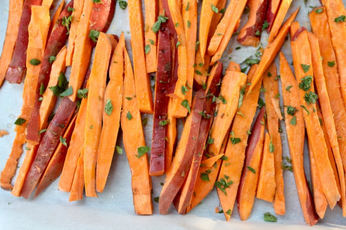 Roasted Sweet Potato Fries - Pepper Design Blog