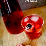 Creepy Cocktail Halloween Eyeballs