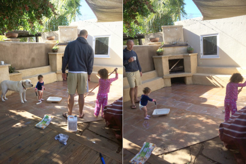 Our Renovated Backyard | Winter Maintenance | PepperDesignBlog.com