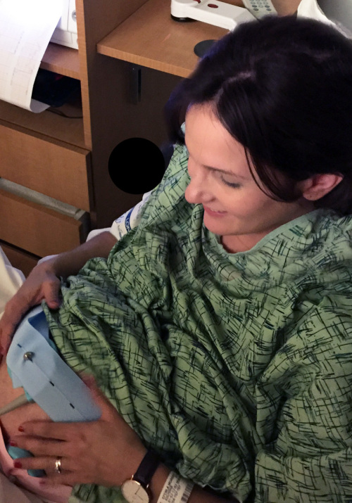 Baby Marley's Birth Story | PepperDesignBlog.com