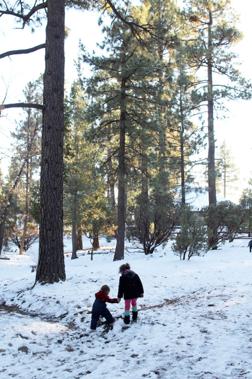 Family Snow Trip to Idyllwild | PepperDesignBlog.com