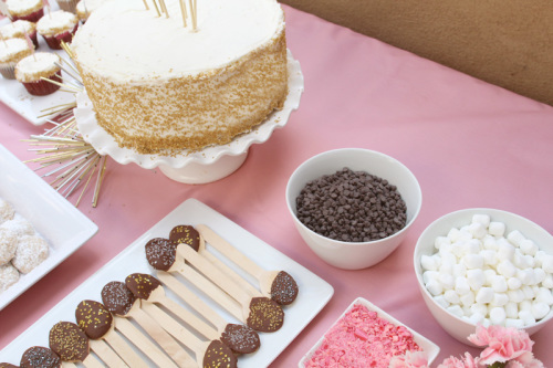 Liv's Sparkly Star Birthday Party | PepperDesignBlog.com