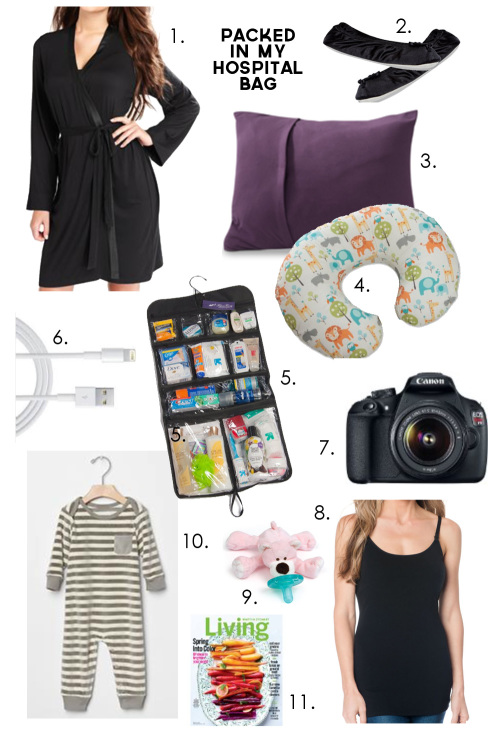 My Hospital Bag | PepperDesignBlog.com