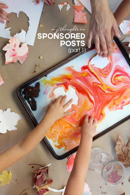Thoughts on Sponsored Posts | Business of Blogging | PepperDesignBlog.com