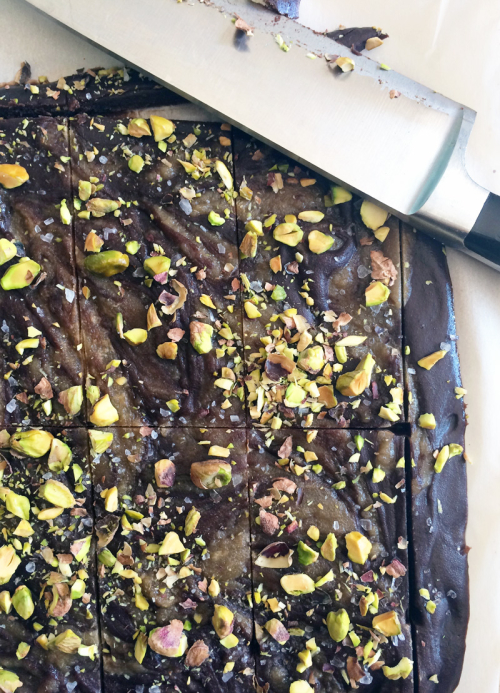 Homemade Pistachio, Caramel & Sea Salt | Father's Day | PepperDesignBlog.com
