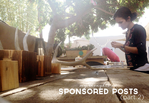 My Thoughts on Sponsored Posts, Part 2 | Working with Affiliate Networks | PepperDesignBlog.com