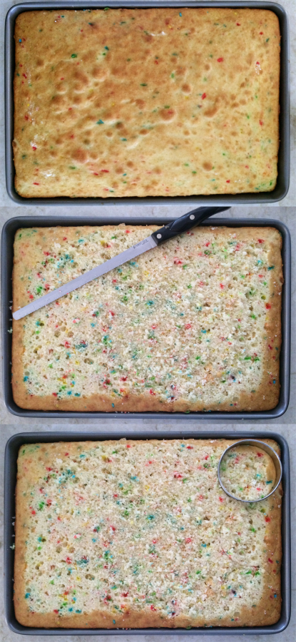 A Simple Sprinkle Birthday Cake | PepperDesignBlog.com