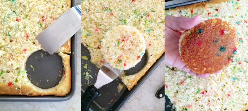 A Simple Sprinkle Birthday Cake | PepperDesignBlog.com