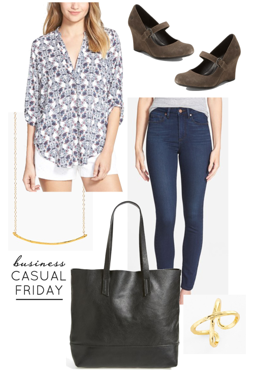Business Casual Friday Style Board | Nordstrom Anniversary Sale