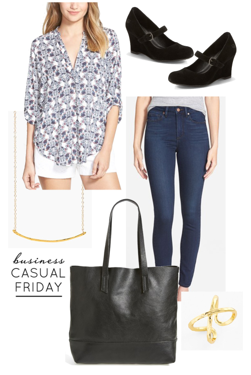 Business Casual Friday Style Board | Nordstrom Anniversary Sale