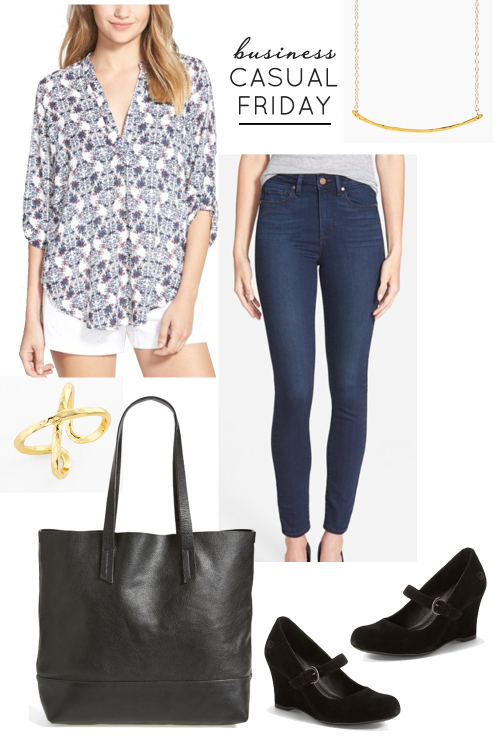 Business Casual Friday Style Board | Nordstrom Anniversary Sale