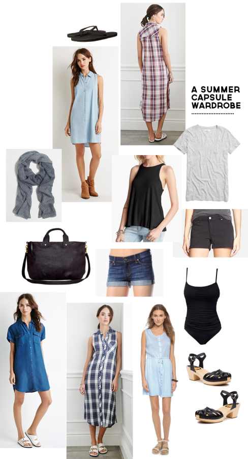 Summer (Nursing-Friendly) Capsule Wardrobe